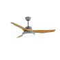 it-Lighting Nitinat 25W 3CCT LED Fan Light in Gray with Wooden Color 102000230